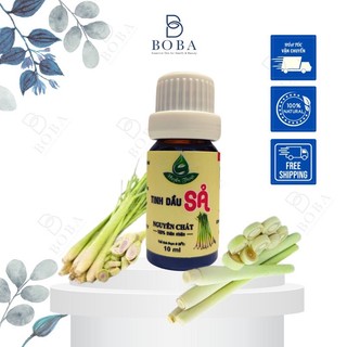 TINH DẦU SẢ CHANH HUYỀN THOẠI - LEMON GRASS ESSENTIAL OIL - ĐUỖI MUỖI, KHỬ MÙI, ĐUỖI CÔN TRÙNG, GIẢI CẢM  - bobashop.vn