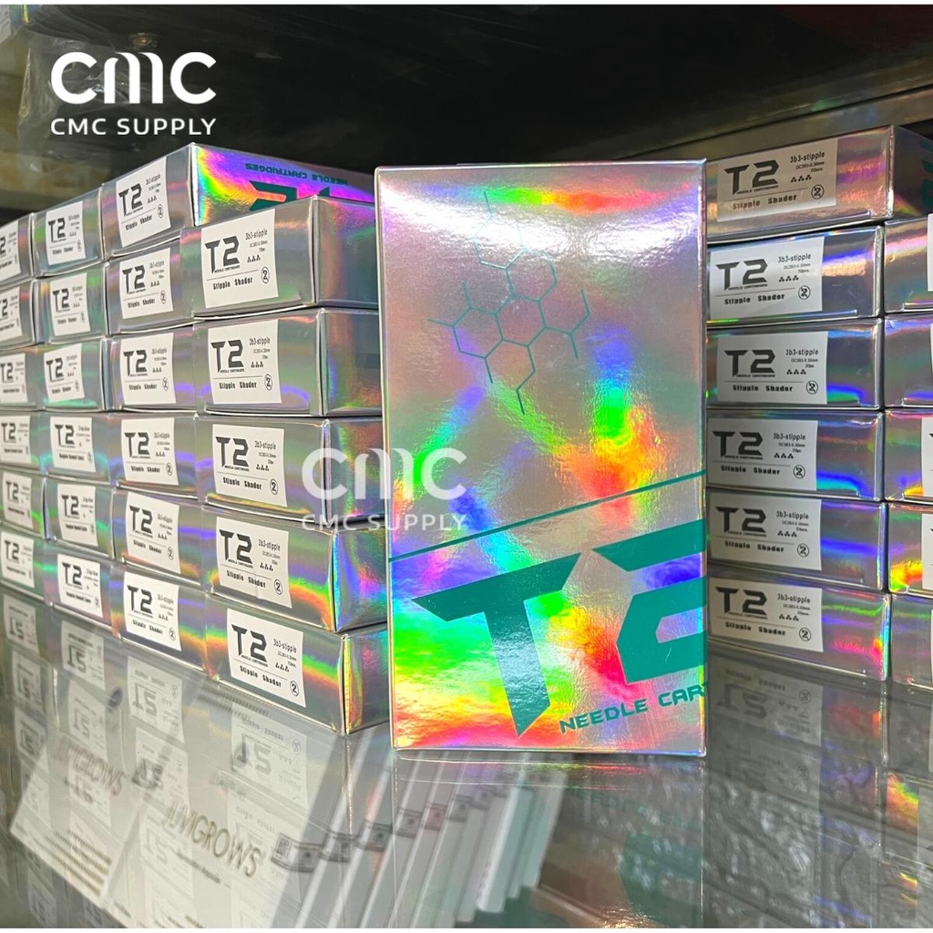 Kim đạn T2 3B3 3B4 3B5 máy xăm Pen rải hạt ombre, đi bóng CMC Beauty Supply