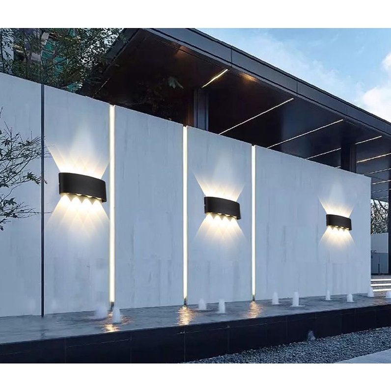 Đèn Hắt Tường, Đèn Cầu Thang Loại 8 Mắt Ánh Sáng Vàng Thiết Kế Kháng Nước Kháng Bụi IP 66 - Bảo Hành 12 Tháng