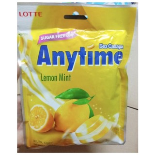 Kẹo lotte any time lemon mint - 74g