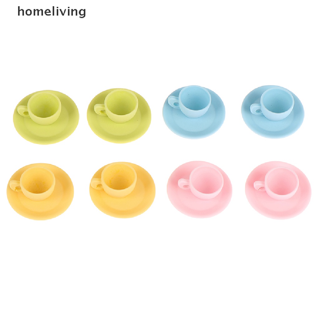 Set 2 Ly Cà Phê Mini Xinh Xắn Cho Nhà Búp Bê