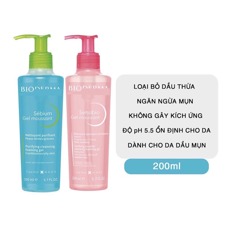 Sữa rửa mặt Bio Purifying Cleansing Foaming Gel 200ml