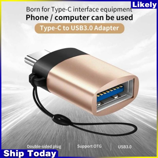 Đầu Chuyển Đổi Usb Sang Type-c 3.0 Otg Cho Điện Thoại