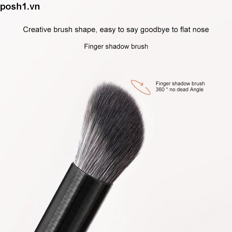 💌hình đầu ngón tay bàn chải đánh bóng mũi/Cọ vẽ đường viền/Cọ trang điểm cầm tay đa chức năng