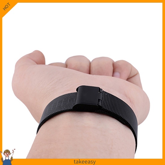 Dây đeo đồng hồ thay thế bằng thép không gỉ dạng lưới 18 20 22 24mm