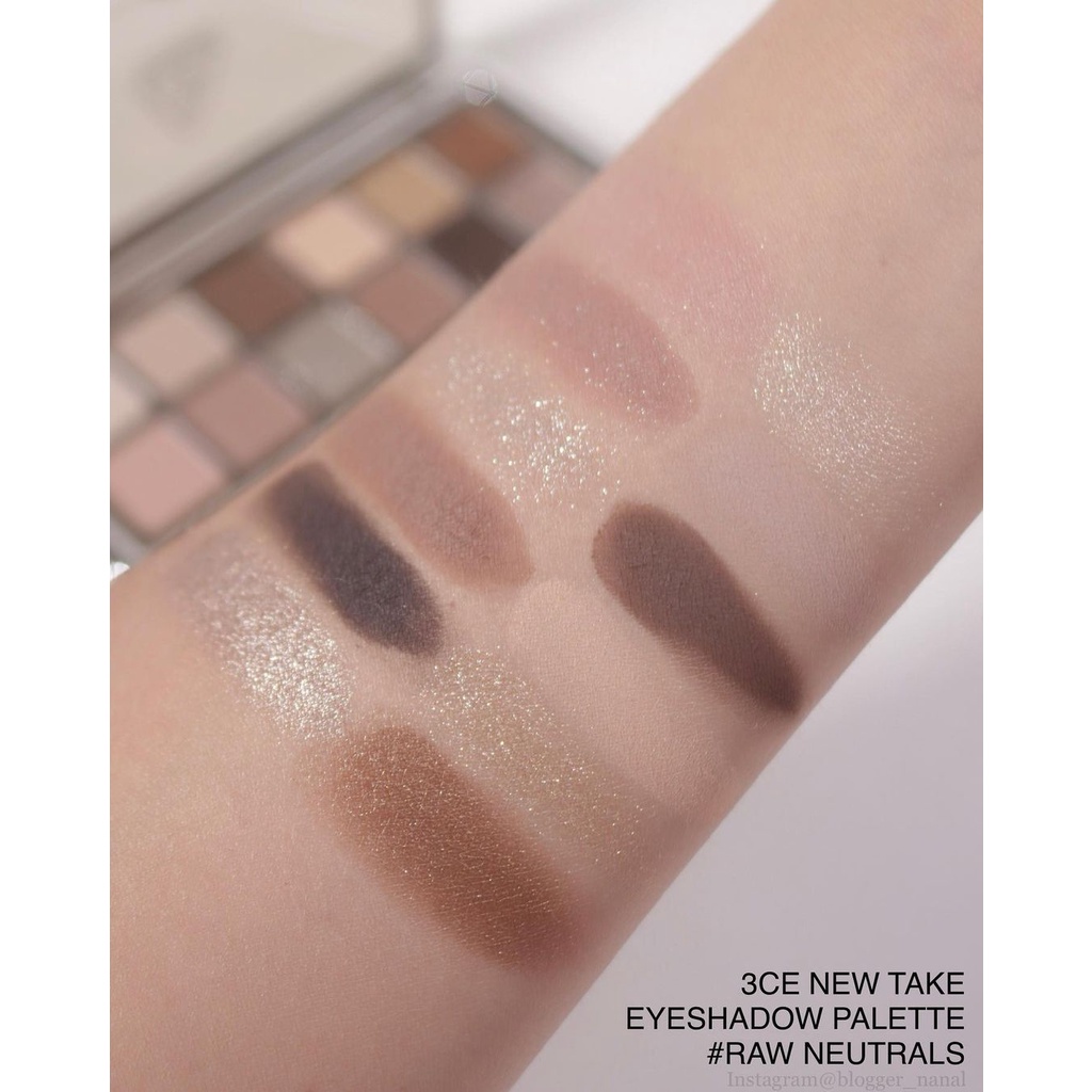 Màu Mắt 12 Ô 3CE New Take Eyeshadow Palette