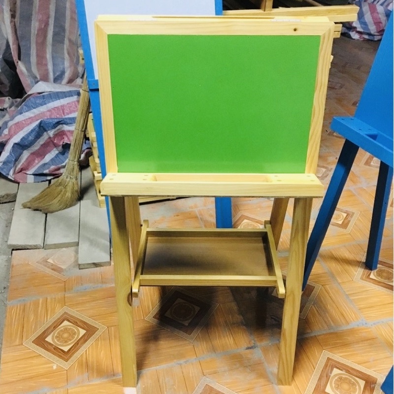 Giá vẽ đa năng hai mặt cho bé, giá vẽ chữ A gập mở điều chỉnh cao thấp gấp gọn tiêu chuẩn chất lượng cho bé