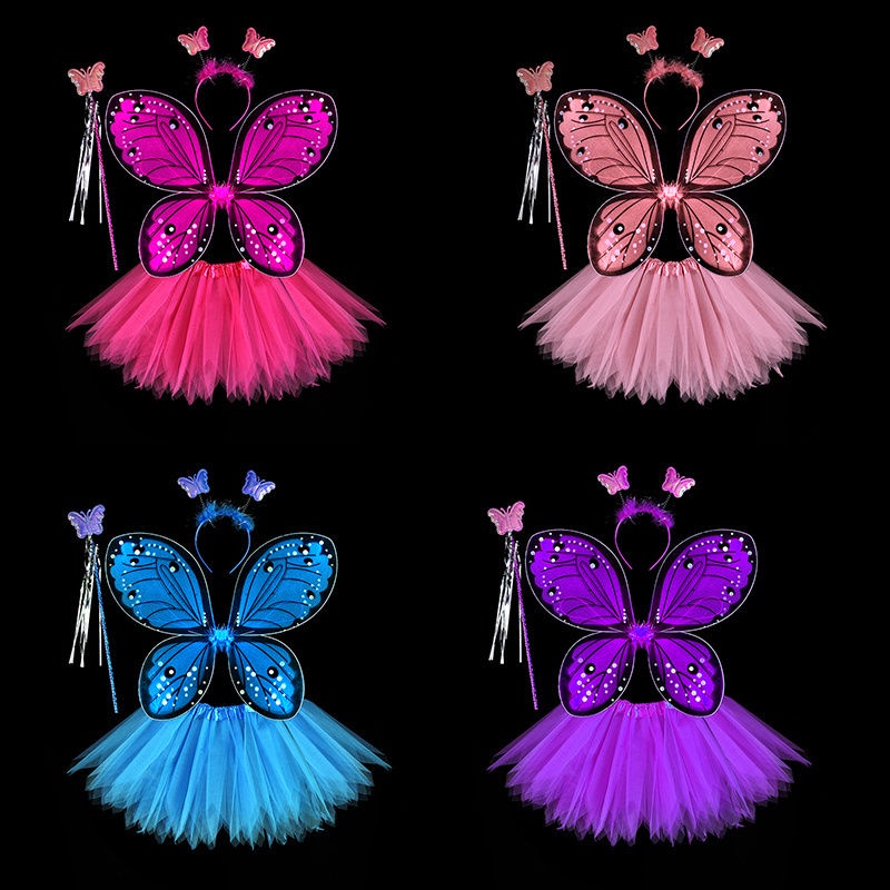 Cánh Bướm Hóa Trang Halloween Cho Bé Gái