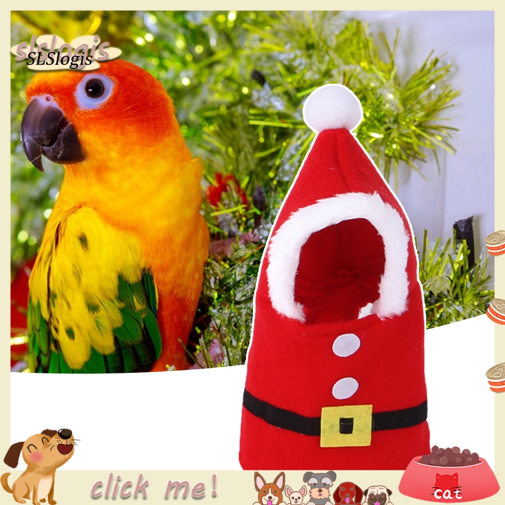 Bộ Đồ Hóa Trang Ông Già Noel Cho Vẹt Cưng