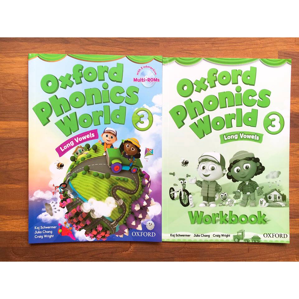 Sách - Oxford Phonics World 3 - bộ 2 cuốn