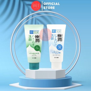 Sữa rửa mặt Hada Labo Nhật Bản tuýp xanh/trắng