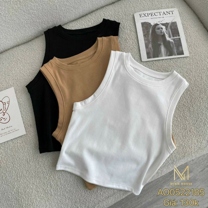 Áo croptop nữ ba lỗ, Áo thun nữ croptop ôm body