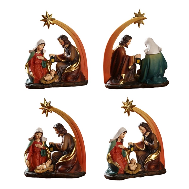 Đồ trang trí Tượng Chúa Jesus Trang Trí Giáng Sinh