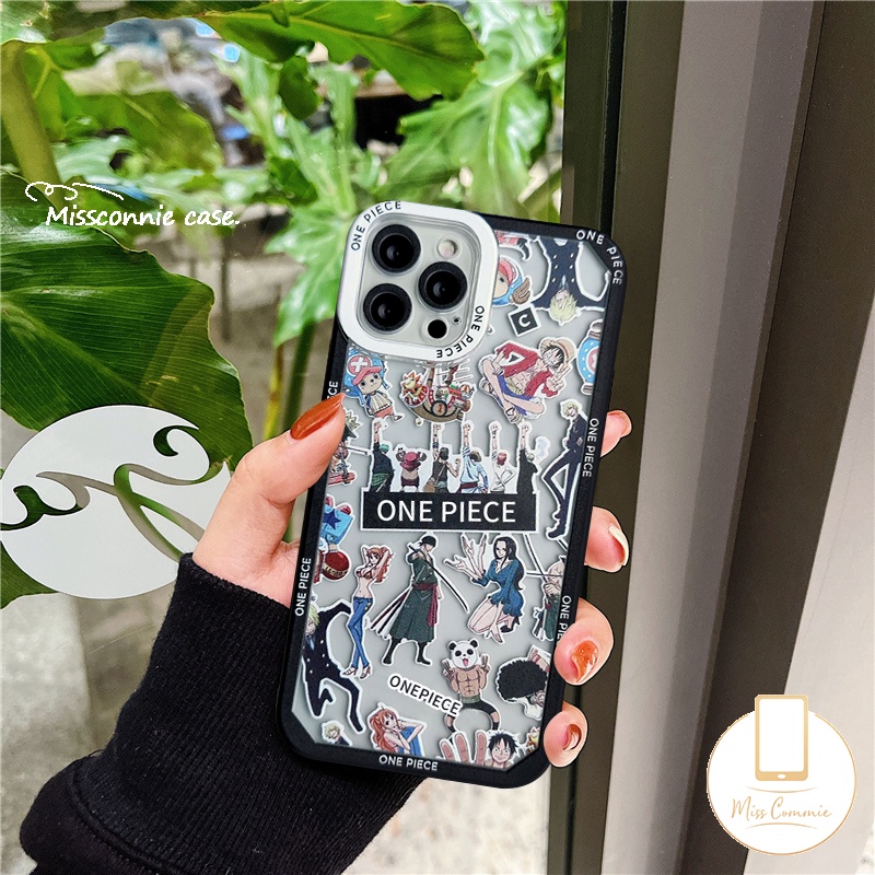 Ốp Điện Thoại TPU Hoạt Hình One Piece Cho IPhone 11 7 8 6 6S Plus 12 13 14 11 Pro MAX XR 7Plus 8plus 14 Plus X XS MAX SE 2020 8plus