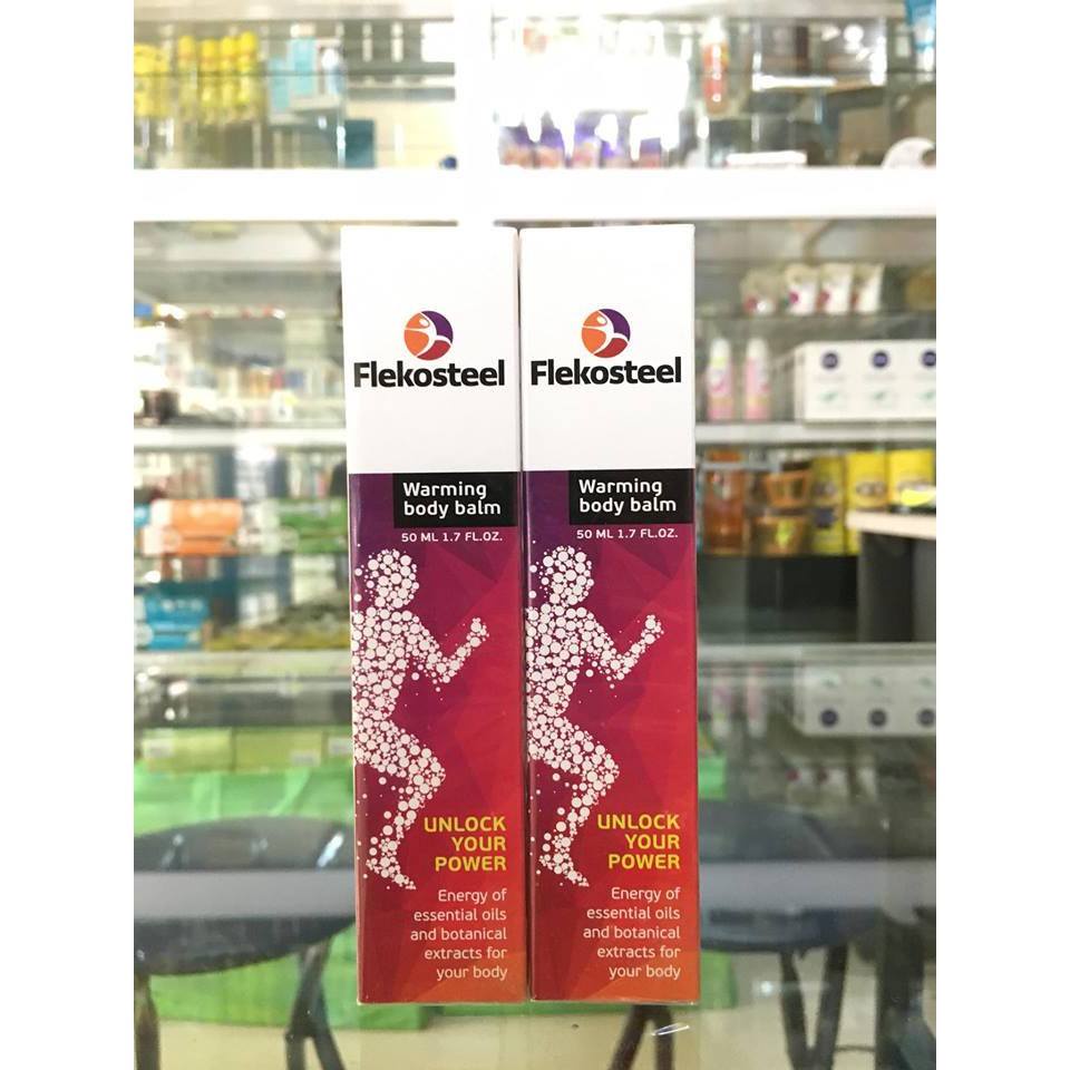 Kem Khớp Flekosstell Nga, Kem bôi xương khớp, Kem xoa bóp giảm đau cơ xương Nga