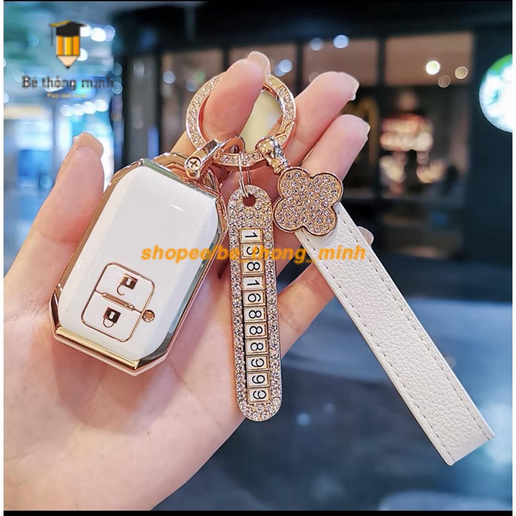 Ốp chìa khóa - Bao chìa khoá Suzuki XL7, Ertiga TPU mềm, nhẹ cao cấp