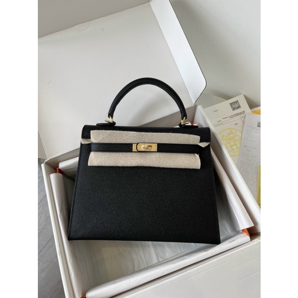 Túi quai xách HM Kelly siêu cấp khâu máy size 25cm