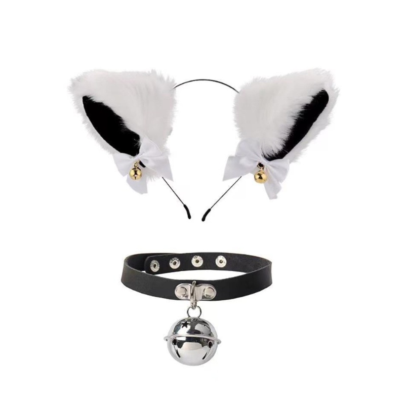 Flgo Băng Đô Tai Thỏ Hoạt Hình Hóa Trang Halloween Cho Người Lớn Và Trẻ Em