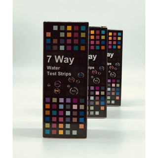 Bộ Test kiểm tra chất lượng nước bể cá 7 trong 1 hộp 50 que, 100 que