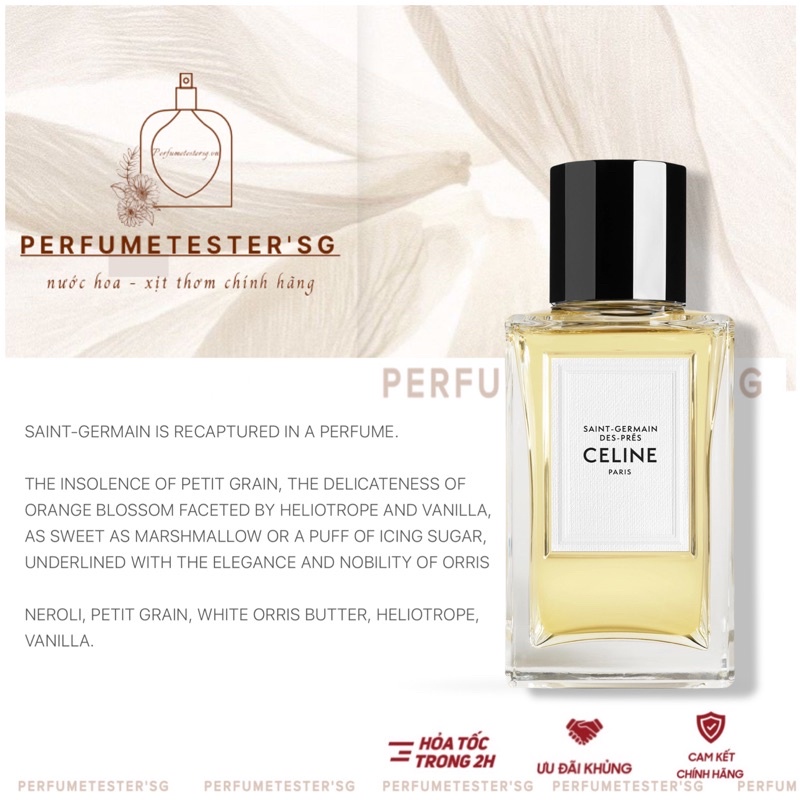 Nước hoa CELINE PARIS SAINT-GERMAIN-DES-PRÉS EAU DE PARFUM -perfumetester