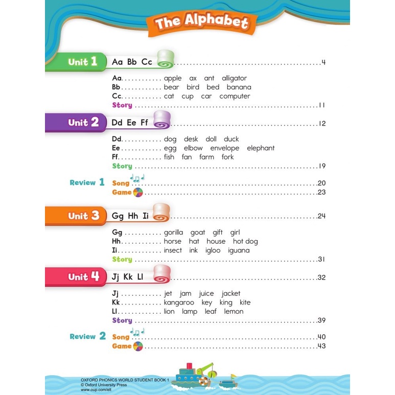 Sách - (Trọn Bộ 2 cuốn) Tiếng Anh- Oxford Phonics World 1 (Workbook - Student’s Book) | BigBuy360 - bigbuy360.vn