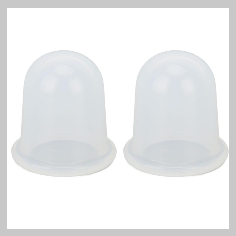 Fluorine073 2 cái Bộ giác hơi silicone trong suốt Thư giãn cơ bắp trị liệu cho Massage toàn thân trên khuôn mặt