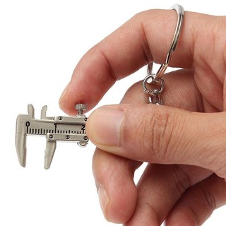 Dụng Cụ Đo Kích Thước Mini 10CM Có Móc Khóa