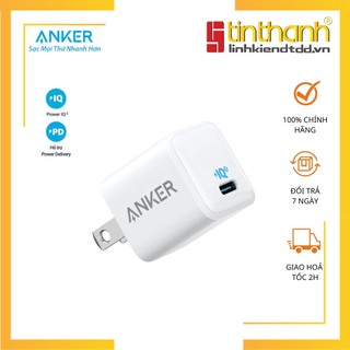 Củ sạc anker powerport 3 nano 20w iq3 - a2633 sạc nhanh 11 12 13