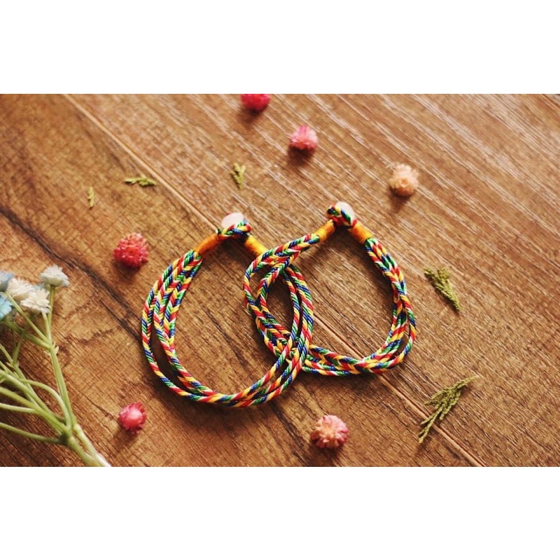 Vòng chỉ ngũ sắc Tây Tạng Hàng Loại 1