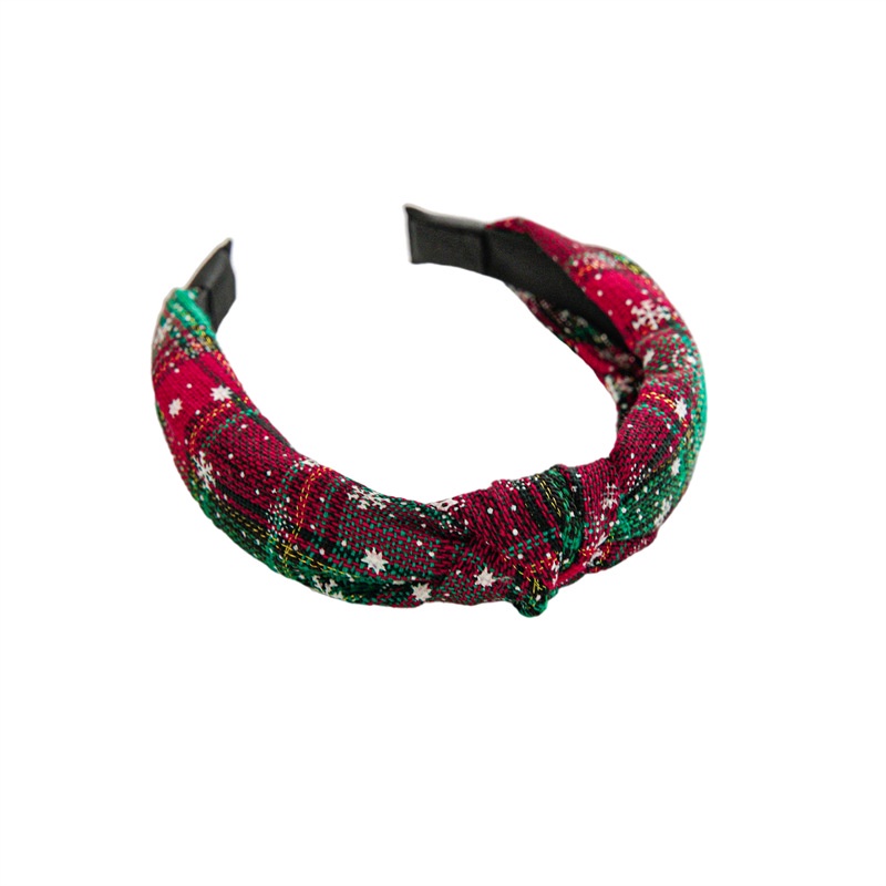 Băng Đô Cài Tóc Rửa Mặt Áp Suất Lớn Thắt Nút Phong Cách Giáng Sinh Cho Nữ Hàng Có