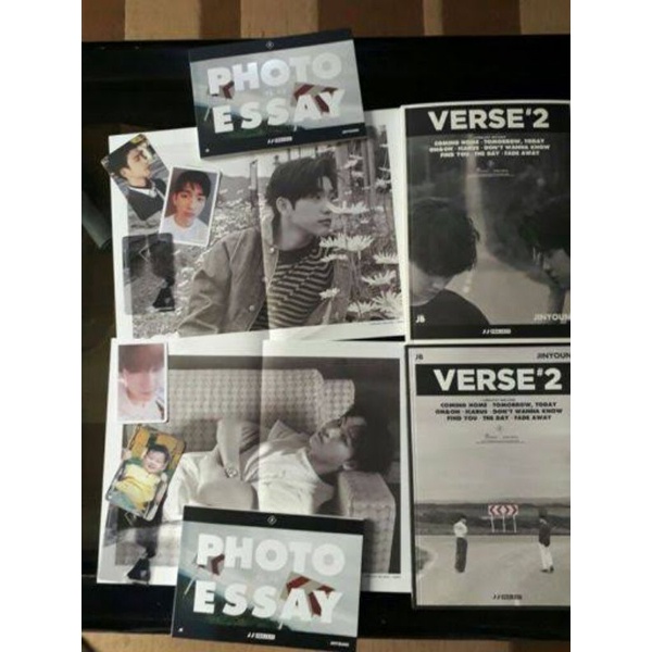  Bán riêng biệt Thẻ Album rỗng verse2 jj Project JJP Jinyoung Jb got7 Gas