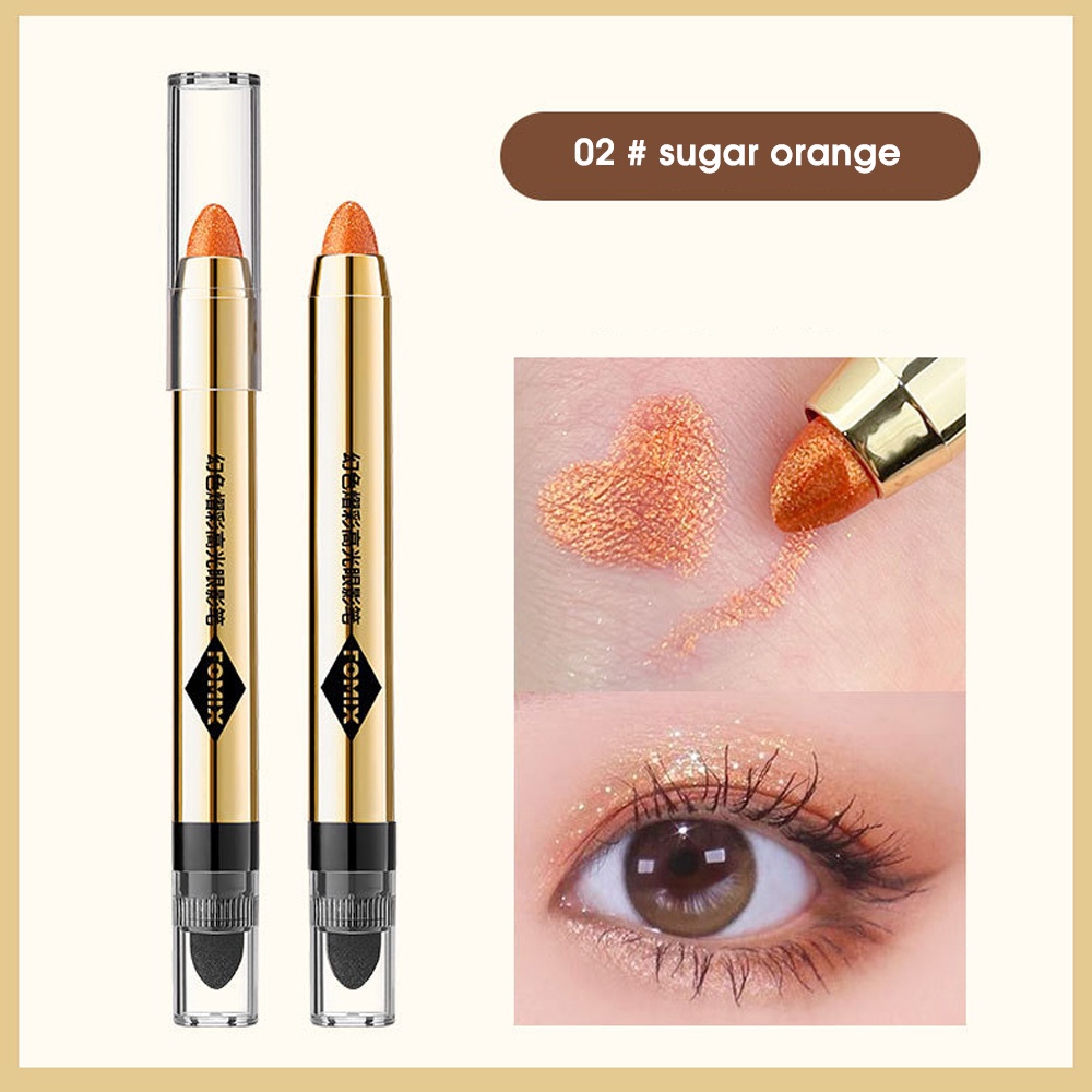 Phấn Mắt Dạng Thỏi Hai Đầu Đa Năng Màu Sắc Ánh Kim Độc Đáo