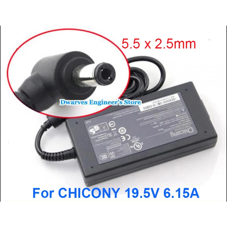 🌟CHÍNH HÃNG-ĐÃ QUA SỬ DỤNG 🌟Sạc KÈM DÂY Adapter laptop Chicony+ DELTA 19.5V 6.15A 120W MSI GE60 GE70 GP60 PE62 GE72 GF63