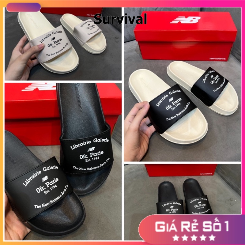 Dép New Balance COLLECTIONS quai ngang nam nữ cực đẹp hottrend siêu êm chân [ FREESHIP - TẶNG KÈM HỘP]