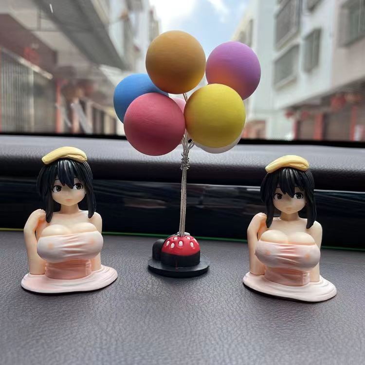 Đồ trang trí Nhân Vật Boobs Gợi Cảm Trang Trí Nội Thất Xe Hơi