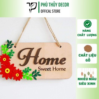 Biển gỗ decor trang trí nhà cửa chuyên mục gia đình