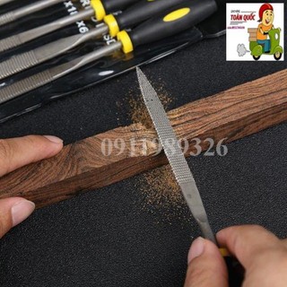 ❤️FREESHIP❤️ Bộ 6 dũa gỗ mini 180mm