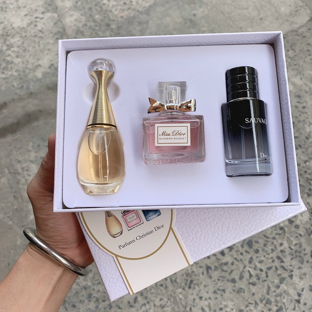 Set nước hoa mini 3 chai 30ml- Quà tặng 20/10, quà tặng 20/11, quà tặng mẹ, quà tặng bạn gái