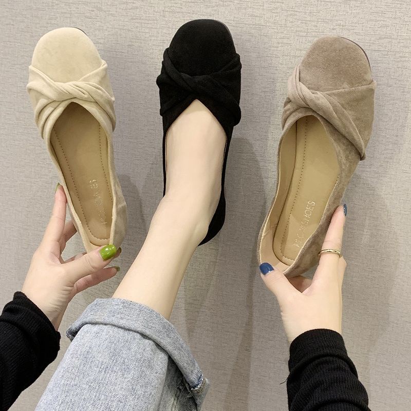 Giày Búp Bê Đế Mềm Thoải Mái Dễ Phối Đồ Thời Trang Cho Nữ