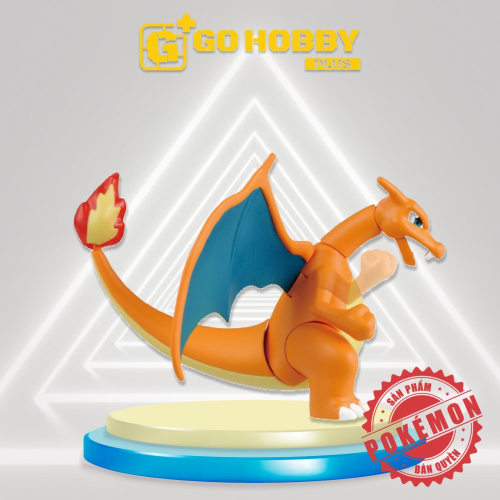 POKEPLA 43 | Lizardon VS Kairyu - Charizard VS Dragonite | Đồ chơi lắp ráp POKEMON