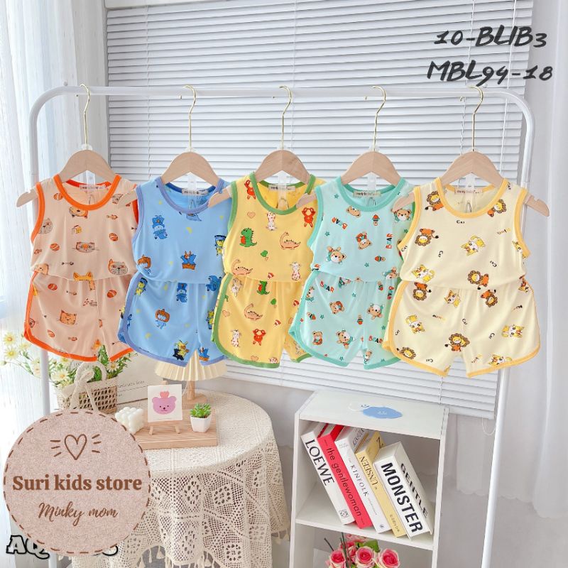 💖 Bộ minky mom (minly baby) sát nách, bộ ba lỗ in cây mềm mát, hàng thiết kế và sản xuất tại Việt Nam