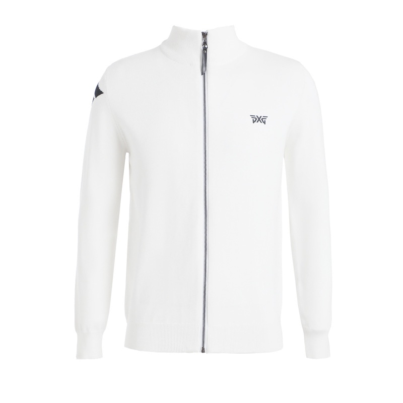 Áo Khoác Cardigan Dệt Kim Tay Dài Cổ Lọ Có Khóa Kéo Phong Cách Mới Mùa Thu Đông Cho Nam#88102112#