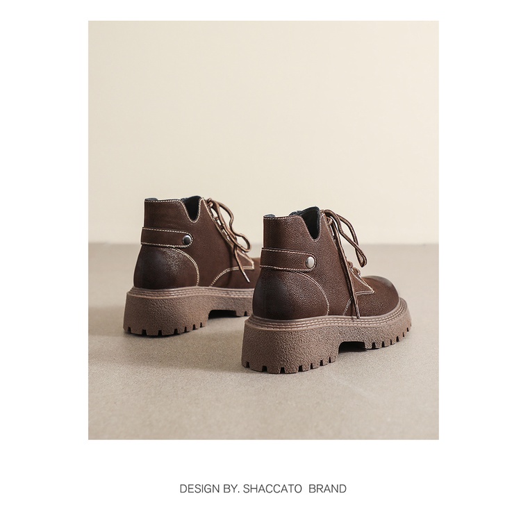 Giày Bốt Martin Đế Dày Thời trang Trẻ Trung Cá Tính