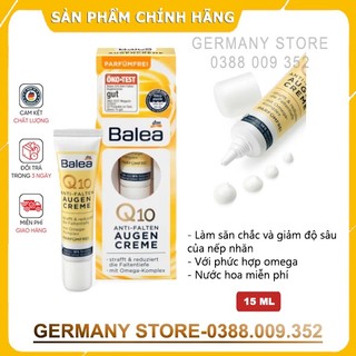 Kem dưỡng mắt balea q10 chống thâm quầng bọng mắt, 15ml