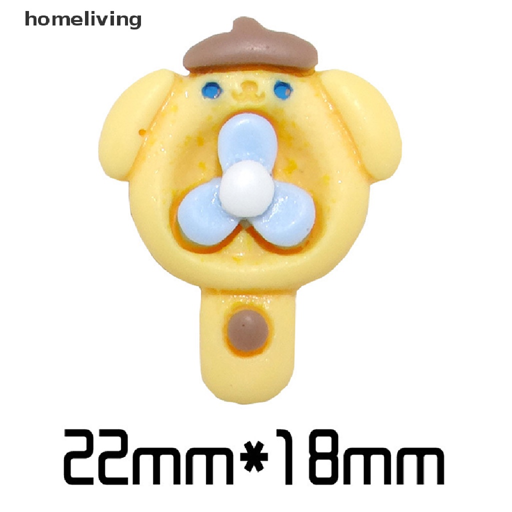 Set 10 Quạt Giấy Mini Hoạt Hình 1: 12 Trang Trí Nhà Búp Bê