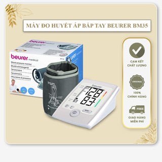 [HÀNG ĐỨC] MÁY ĐO HUYẾT ÁP BẮP TAY BEURER BM35 - BẢO HÀNH 3 NĂM
