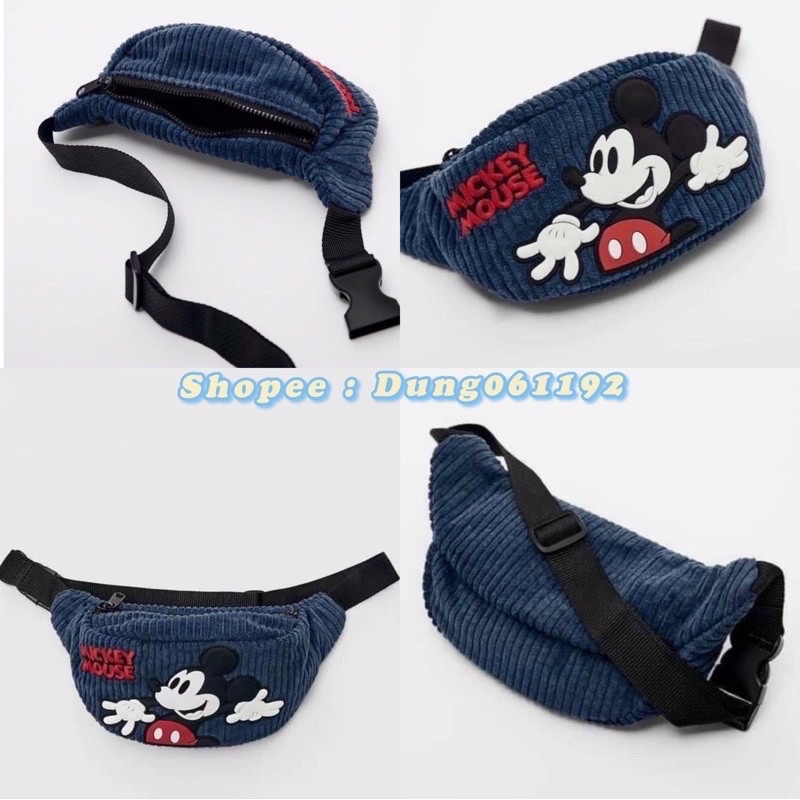 Túi đeo chéo đi chơi, túi đeo zara,hm,disney cho bé trai,gái hàng xuất chuẩn xịn kèm túi tag hãng