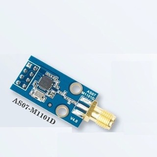 Mạch thu phát rf cc1101 spi 433mhz 500m as07 m1101d