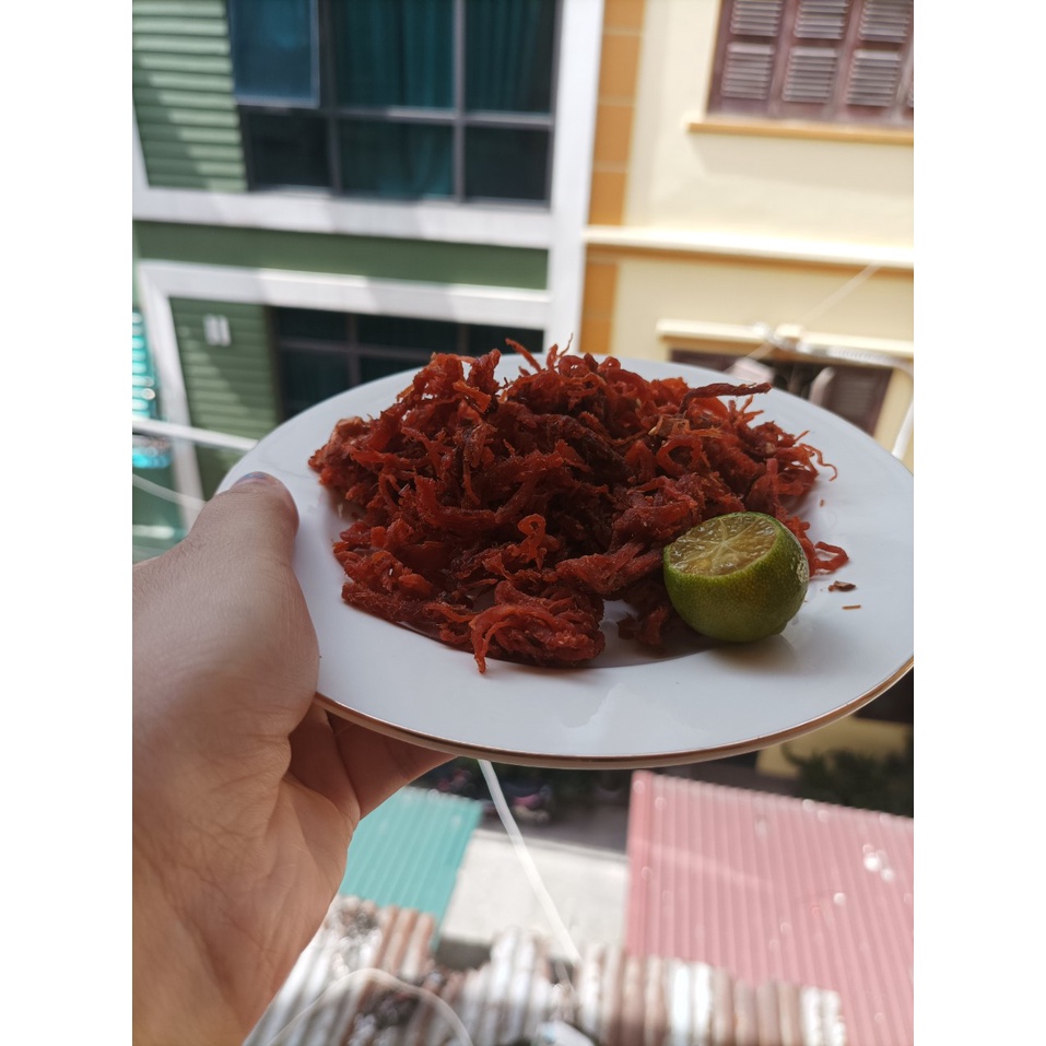 Combo 500gr khô gà lá chanh, khô heo cháy tỏi, khô bò sợi