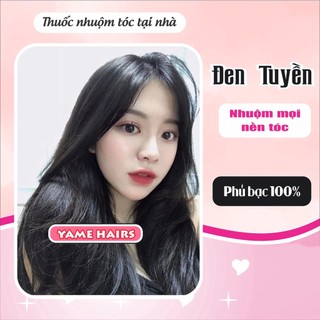 Thuốc Nhuộm Tóc Đen Tuyền tặng bát lược gang tay trợ nhuộm - Thuốc Nhuộm Tóc Tại Nhà
